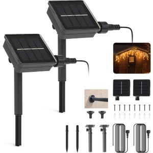 Replacement Parts for Solar Lights - 3V 40Ma 8 Mode Panel Lantern Lid Lights, for Solar Flower Lights Garden Patio Decor Lanterns DIY