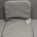 Bassinet Mattress Pad 33" x 20" x 1, Fits Baby Delight, YADAQE, Koolerthings, Angelbliss and Other Bedside Sleeper, Waterproof Lining Breathable Soft, Baby Foam with Removable Zippered Cover (Grey)