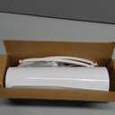 VIOKKO Air Conditioner Deflector for Window Units, Universal Adjustable Air Conditioning Deflector Anti-Wind Baffles Anti Direct Blowing Windshield Wind Guide, 20.83"x10.61" Freely Cut, White
