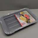 GoodCook Everyday Nonstick Steel Oblong Pan with Lid, 9" x 13", Gray