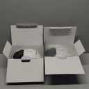 GILLIER Knee Massager Smart with Heat, Red Light and Massage Therapy, 2025 Updated Edition, Gifts for Grandma & Grandpa, White, 2. Pack