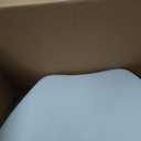 Side Sleeper Pillow for Shoulder Pain Relief, Memory Foam Pillow with Arm Hole & Neck Support Design, Ergonomic Back Sleeping Cervical Pillows with Washable Cooling Pillows Case - Blue&White