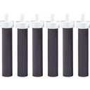 Brita Water Bottle Replacement Filters, BPA-Free, Replaces 1,800 Plastic Water Bottles a Year, Lasts Two Months or 40 Gallons, Includes 6 Filters