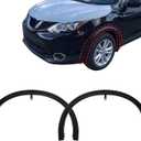 SecosAutoparts 2PCS Front Fender Flares, Fender Molding Trim Fit for Nissan Rogue Sport 2014-2019 Replace# 638609TA1A 638619TA1A NI1291101 NI1290101, Left Right Side Wheel Fender Trims