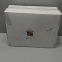 SUT 350 Pcs Blue and Clear Plastic Dinnerware Set for 50 Guests, Include: 50 Dinner Plates, 50 Dessert Plates, 50 Pre Rolled Napkins With Silverware, 50 Cups, Disposable Plates for Party, Wedding