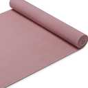 Gaiam Yoga Mat - Premium 5mm Solid Thick Non Slip Exercise & Fitness Mat for All Types of Yoga, Pilates & Floor Workouts (68" x 24" x 5mm) (Lilac)