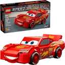 LEGO Speed Champions Lightning McQueen Toy - Disney Pixar Cars Building Blocks for Kids, Boys & Girls, Ages 9+ - Pretend Play Race Car & Bedroom Shelf Display - 77255