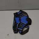 rabbitgoo Dog Harness No Pull with 2 Leash Clips, Adjustable Soft Padded, Reflective Oxford No Choke Pet Vest with Easy Control Handle for Large Dogs, Dazzling Blue, L