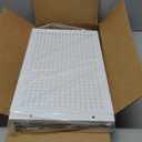 Metal Stackable Expandable Storage Shelf - Multi-Functional Home Storage Shelf, Suitable for Kitchen, CabinetBathroom, Office, Garage, etc.1PACK/White/Large, 10"D x 16.5"W x 6.2"H