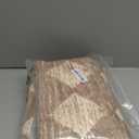 Lahome Zelie Moroccan Treills Runner Rug, 2x6 Beige Washable Rug Runner Carpet Runners for Hallway 6ft Non Skid, Checkered Kitchen Bathroom Non Skid Runners for Bedroom Hallway Entryway