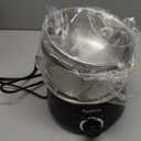 Hard Boiled Egg Cooker - CACHOO 14-Egg Rapid Stainless Steel Egg Boiler with 30-Min Timer & Auto Shut Off, Compact Electric Vegetable Steamer for Cooking, Dishwasher Safe, Black (2-Tier)