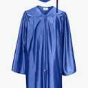 GradPlaza Shiny Preschool Graduation Cap and Gown for Kids 2025 and 2026 Tassel kindergarten graduation cap and gown 30"