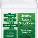 Simple Lawn Solutions - Liquid Iron Fertilizer Darker Green - Chelated Micronutrients - Concentrated Spray Booster for Turf Grass, Indoor Plants and Outdoor Garden (1 Gallon)