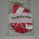 PRETTYGARDEN Women's Summer Spaghetti Strap Tank Tops Sleeveless Camisole Blouses Asymmetrical Going Out Basic Tank Shirt (Red, XL)