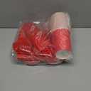 Valentines Red Heart Paper Plates and Napkins 18 Guests Valentines Day Disposable Tableware Party Supplies Includes Paper Plates Cups Napkins Plastic Knives Forks and Spoons Bulk