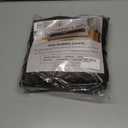 Couch Cushion Covers Leather-Look 3PC Stretch Extra Large Sofa Seat Slipcover Sets Individual Couch Seat Cushion Cover, Pet-Friendly, Non-Slip, Easy Fit - Dark Brown