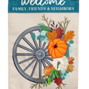 6 x Holiday garden flag