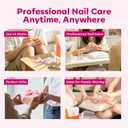 Modelones Cuticle Remover Kit Cuticle Remover Liquid & Cuticle Oil Cuticle Care Kit w/Cuticle Trimmer Cuticle Pusher & Cuticle Nipper for DIY Nail Manicure Removedor de Cuticula for Nail Care