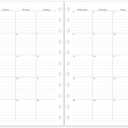 2026-2027 Monthly Planner Refill, A4 Letter Size Planner Inserts for 11-Disc Discbound, 8.5"x11", Jul. 2026 - Dec. 2027, 18 Monthly Calendars with Laminated Tabs