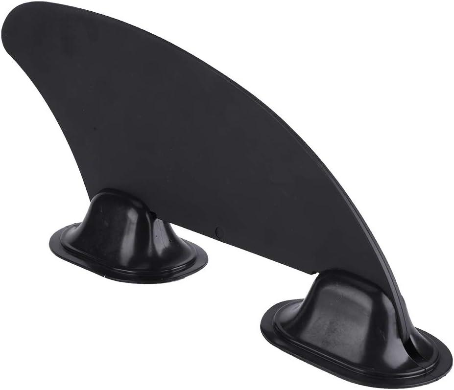 Headerbs Kayak Skeg Tracking Fin, Inflatable Kayak Replacement Fin, Kayak Skeg Tracking Fin Integral Fin Mounting Points Black Watershed