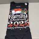 Family Christmas 2025 Matching Squad Santa Elf Funny Xmas T-Shirt, Size 2XL