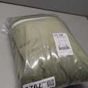 RYB HOME Sage Green Velvet Curtains 102 inches with Hook Belt, Soft Fabric Room Darkening Thermal Insulated Luxurious Home Decor Curtains for Living Room Bedroom, W 52" x L 102", 2 Panels Set