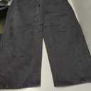 Womens Stretchy Mid Rise Barrel Jeans Vintage Loose Wide Leg Cropped Denim Pants Y2k Baggy Boyfriend Jeans, 2XL