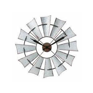 La Crosse Clock Co Windmill Metal Wall Clock 22-inch (55.88cm)