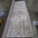 nuLOOM Smoky 8 x 10 (ft) Loomed Beige Rectangular Indoor Abstract Area rug