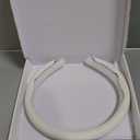 Frani Nappa Leather Steering Wheel Cover,Universal Fit 15 Inch-Premium Non-Slip Breathable Comfort Grip for Cars Trucks SUVs,Anti-Slip Durable Interior Upgrade White