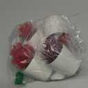 Uguisu Artificial Potted Plant, Simulated Gem Flower, Lotus Flower, Spring Artificial Succulent Plant, Small Artificial Plant, Spring Artificial Fake Plant, Office Home Wall Decoration (4/Red)