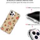Watercolor Pumpkin Fall Leaves Case Compatible with iPhone 15 Pro, Cute Halloween Vibe Case for iPhone 15 Pro, Trendy Unique Design TPU Bumper Cover Case