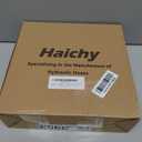 Haichy 15611-12-12-12 Hydraulic Hose 3/4" Hydraulic Hose with Male NPT X Male NPT, 12" Long, 3118 PSI