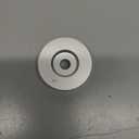 45 RPM Record Adapter 7 Inch Vinyl Record Solid Aluminum Dome 45 Adapter for Turntables (32G, Silver)