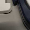 Electric Lunch Box Food Heater, 3 in 1 Ultra Quick Heated Lunch Boxes for Adults, 12V/24V/110V Portable Food Warmer for Car/Truck/Office With Fork Spoon and Insulated Carry Bag (Blue White)