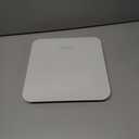 Ovutek Bathroom Scale for Body Weight, Highly Accurate Digital Weighing Machine for People, Upgraded Batteries Included, Compact Size, LED Display, Physician Scale with Sturdy Tempered Glass, 400lb (White)