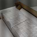 QEEIG White Bathroom Shelves Over Toilet - Wall Mounted Floating Shelves Farmhouse Shelf Toilet Paper Storage Small 16 inch Set of 2 (019-W2)