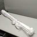 160" Retractable Baby Gates Extra Wide Dog Gate, Long Child Safety Gate, 37" Tall Toddler Pet Gate Mesh Gate with Reinforced Strips for Doorways, Stairs, Hallways, Outdoor & Indoor Large Openings (White)