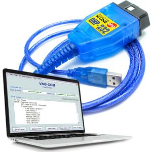 OHP 232 VAG-COM KKL 409.1 | VCDS-Lite Scan Tool OBD2 USB Cable | Volkswagen, Audi, Seat and Skoda Vehicles