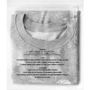 iMailer - 500 Count - 8" x 10" Clear Plastic Poly Bags with Suffocation Warning for Clothing, T-Shirt, Brochure, Prints, Handicraft Gift- Resealable Adhesive,Not Strong