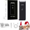 Home Professional Dog Grooming Kit Clipper Low Noise USB Rechargeable for Dog Cat (Ap005-black)