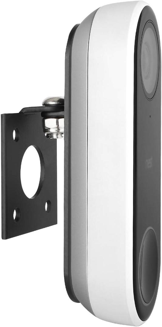 POPMAS Horizontal Adjustable Mount for Google Nest Doorbell (Wired) Left 60 to Right 60 Degree Angle Adapter Bracket, Nest angle mount