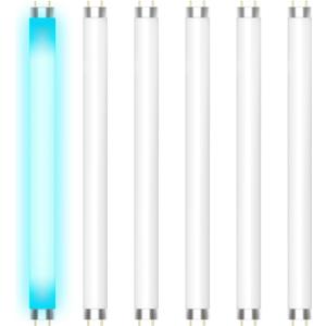 Shootingstar 6 Pack FSL BL T8 F10W Bug Zapper Replacement Bulb for 20W Bug Zapper, 13 Inch 10 Watt Light Bulb Compatible with Aspectek, Liba and Other 20W Mosquito Zapper Lamp