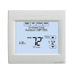 Honeywell TH8321WF1001/U Wi-Fi 8000 for Residential or Commercial Use, Stages Up to Up to 3 Heat/2 Cool