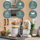 Babymoov Duo Meal Station, Baby Food Maker, Puree Maker & Processor, 6-in-1