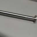 Ivilon Tension Curtain Rod - Spring Tension Rod for Windows or Shower, 36 to 54 Inch. Brushed Nickel