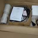 EDISHINE Modern Floor Lamps for Living Room, 64.7" Minimalist Standing Lamp with 3 Color Temperatures Bulb & Adjustable Linen Shade, Foot Pedal Switch, Arc Tall Lamp for Bedroom Office, Black