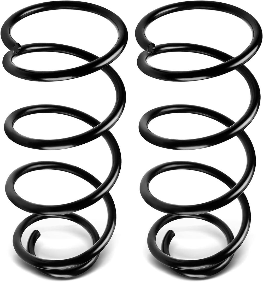 A-Premium 2Pcs Front Suspension Coil Spring Set Compatible with Subaru Impreza 1993-2001 1.8L 2.2L Automatic Transmission, Driver and Passenger Side, Replace# 20330FA040, 20330FA050