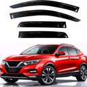 KPY Rain Guards Fit for 2017-2022 Nissan Rogue Sport, Out-Channel Window Visors Vent Wind Deflectors 4PC, Car Accessories for 17-21 Nissan Qashqai (Sport Model Only)