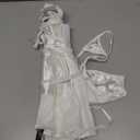 Women's Sexy Lace Lingerie Set with Garter Belt Bodysuit Teddy and Panty S/M